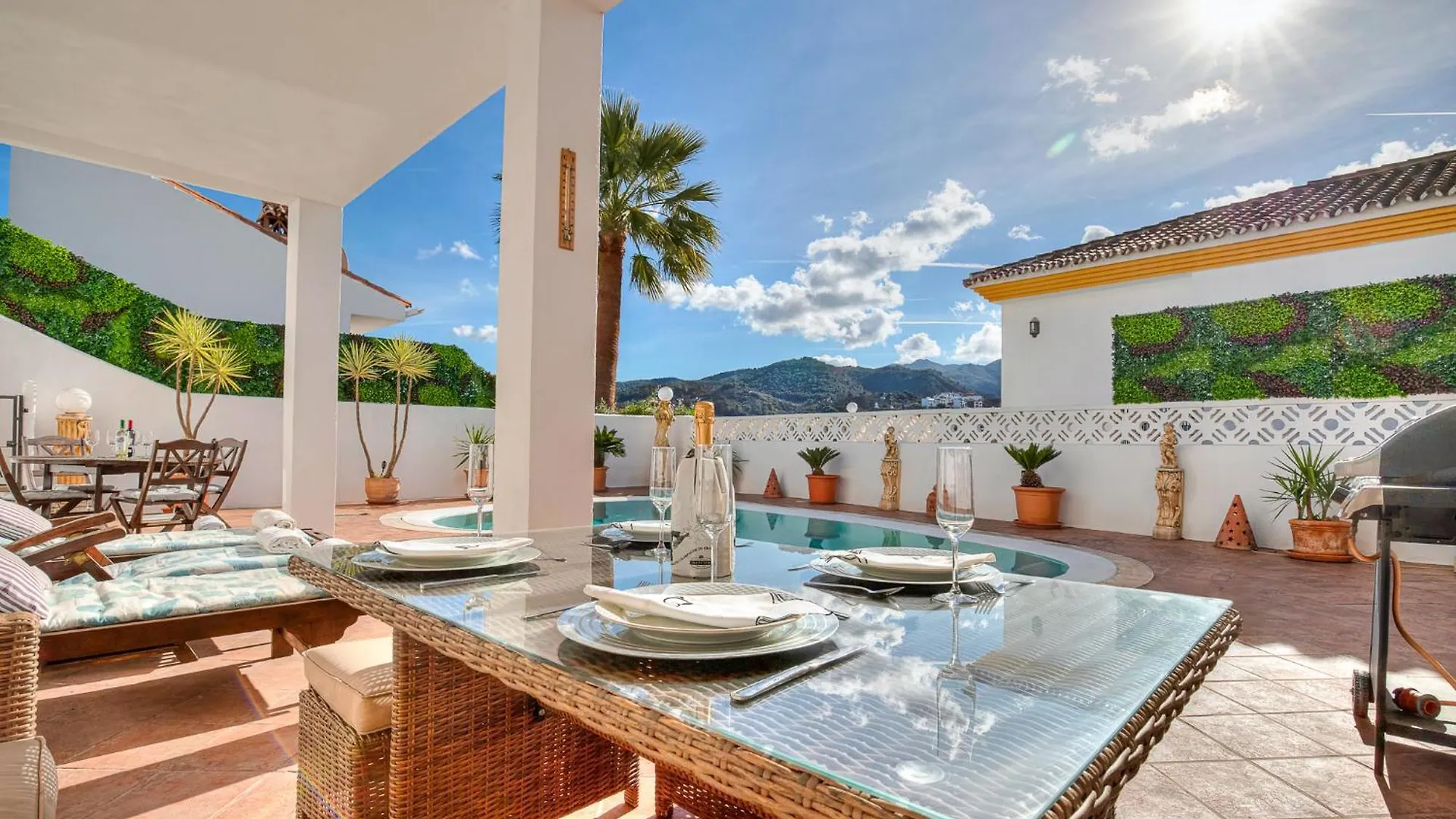 Monda Palms Ground Floor Apartment In Monda